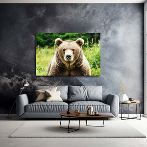 Green Bear Print