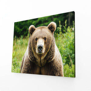 Green Bear Print