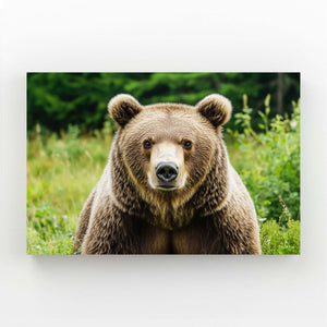 Green Bear Print