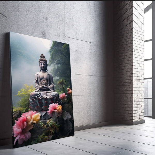 Green Buddha Wall Art | MusaArtGallery™