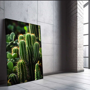 Green Cactus Art | MusaArtGallery™