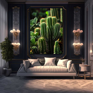 Green Cactus Art | MusaArtGallery™
