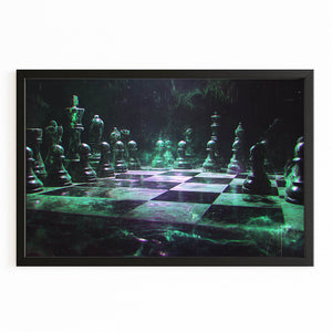 Green Chess Fantasy Art
