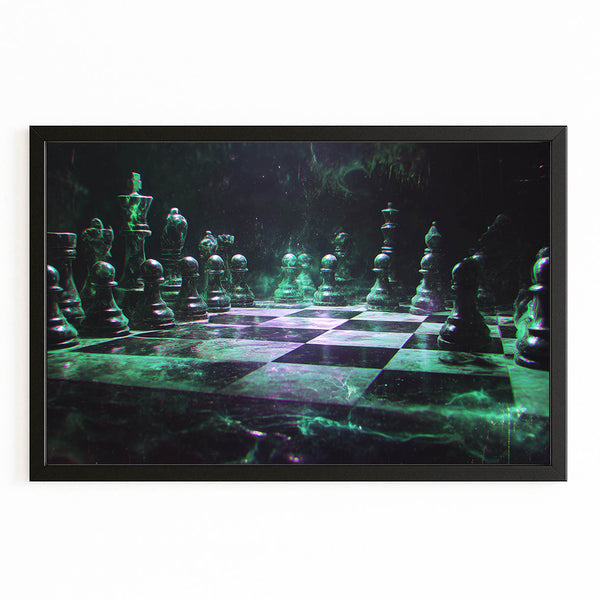 Green Chess Fantasy Art