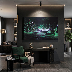 Green Chess Fantasy Art