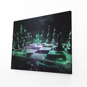Green Chess Fantasy Art