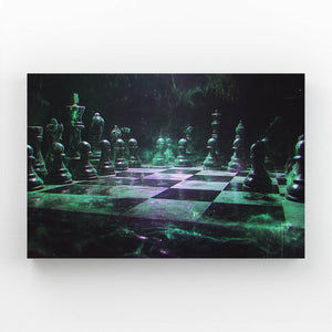 Green Chess Fantasy Art