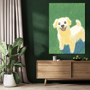 Green Cute Art