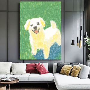 Green Cute Art