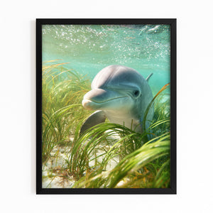 Green Dolphin Art