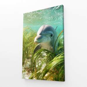 Green Dolphin Art