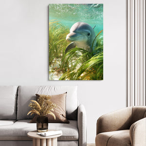 Green Dolphin Art