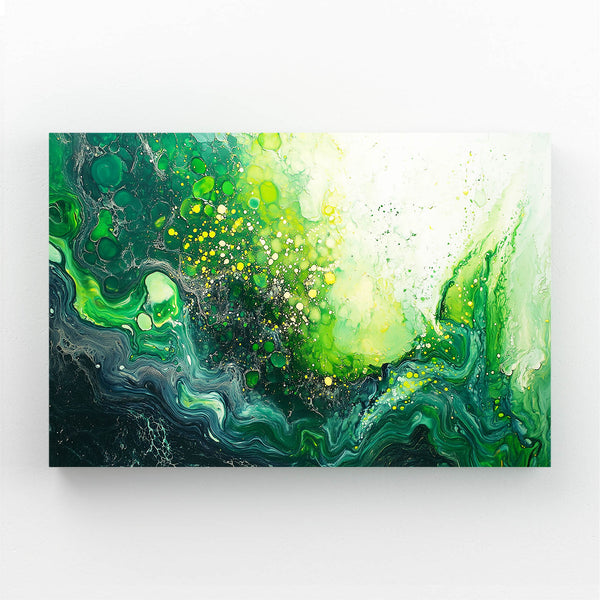 Green Energy Abstract Art | MusaArtGallery™