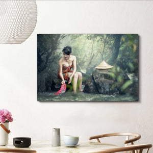 Green Forest Nature Wall Art | MusaArtGallery™
