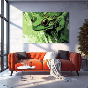 Green Frog Art