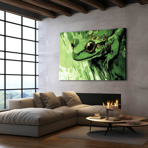 Green Frog Art