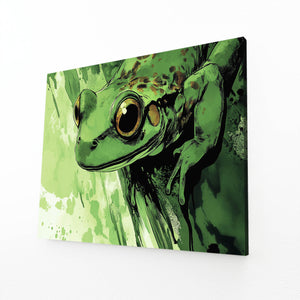 Green Frog Art