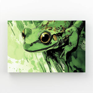 Green Frog Art