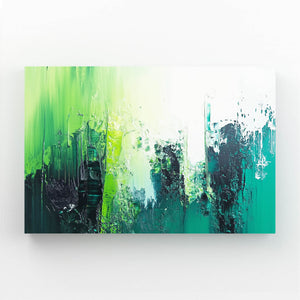 Green Fusion Abstract Art | MusaArtGallery™