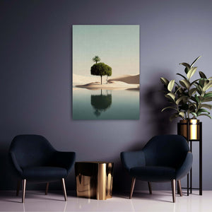 Green Minimalist Wall Art | MusaArtGallery™