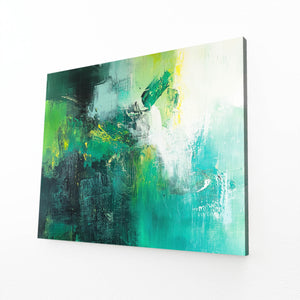 Green Serenity Abstract Art | MusaArtGallery™