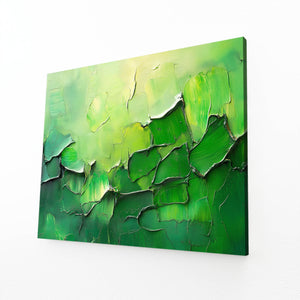 Green Tranquility Abstract Art | MusaArtGallery™