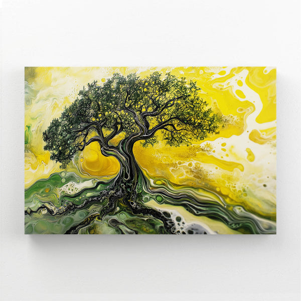 Green Tree Of Life Wall Art