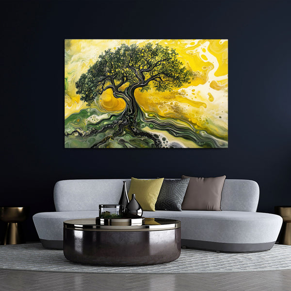 Green Tree Of Life Wall Art