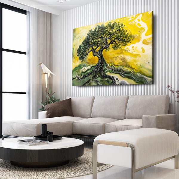 Green Tree Of Life Wall Art