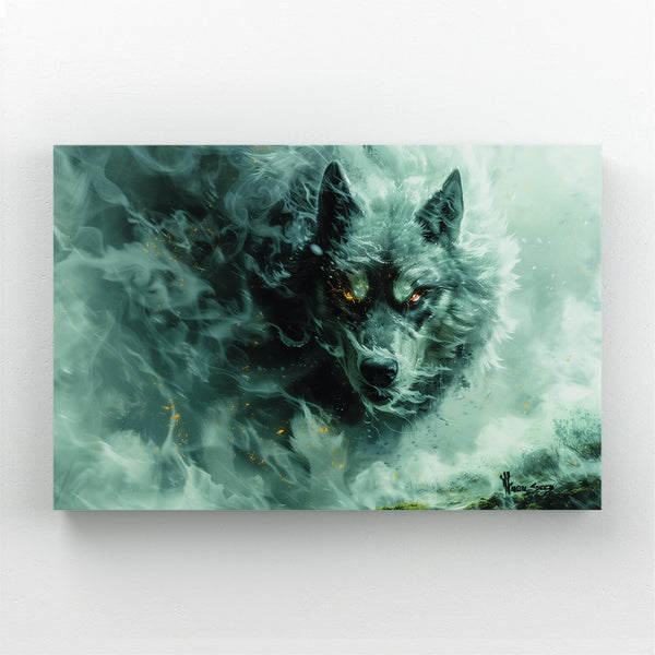 Green Wolf Art  | MusaArtGallery™