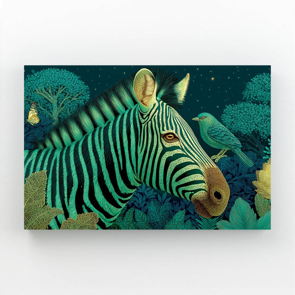 Green Zebra Art