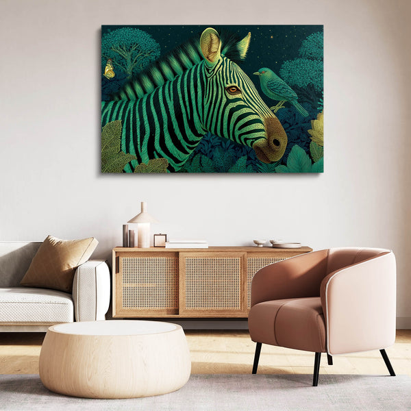 Green Zebra Art