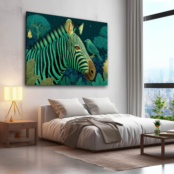 Green Zebra Art