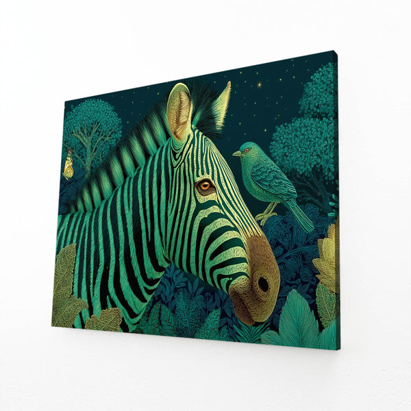 Green Zebra Art