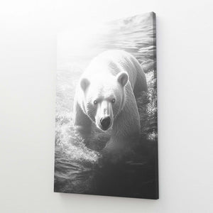 Grey Bear Print