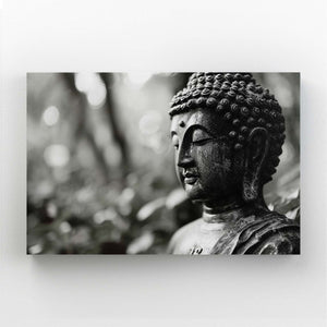 Buddha Wall Art Grey | MusaArtGallery™