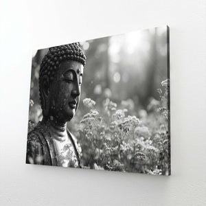 Grey Buddha Wall Art | MusaArtGallery™