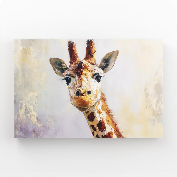 Grey Giraffe Wall Art