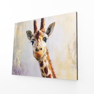 Grey Giraffe Wall Art