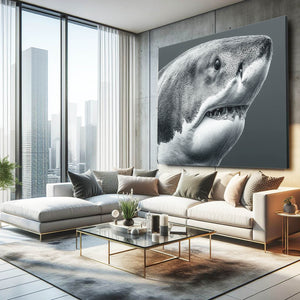 Grey Shark Art