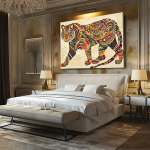 Abstract Tiger Wall Art | MusaArtGallery™