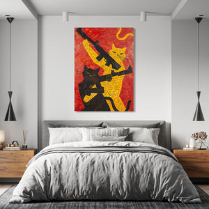 Guns and Cats Art | MusaArtGallery™