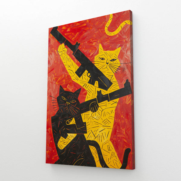 Guns and Cats Art | MusaArtGallery™