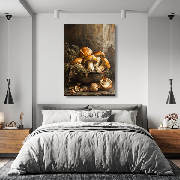 Abstract Mushroom Art Decor | MusaArtGallery™