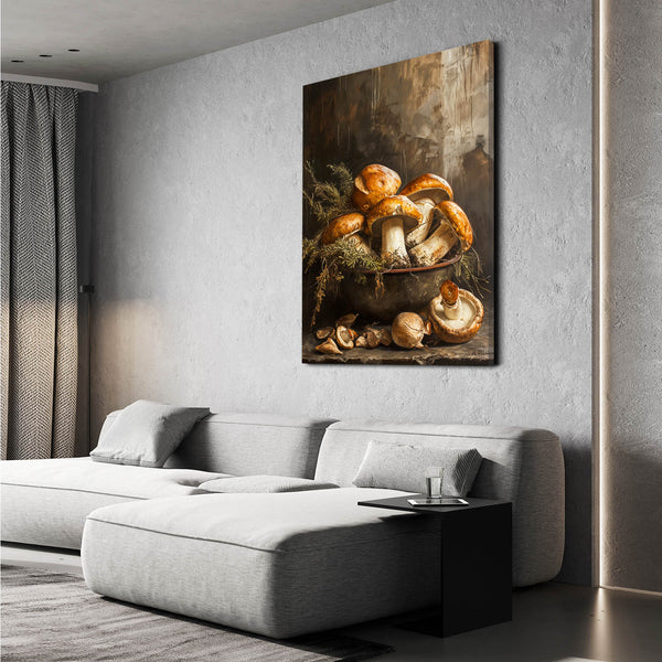 Abstract Mushroom Art Decor | MusaArtGallery™