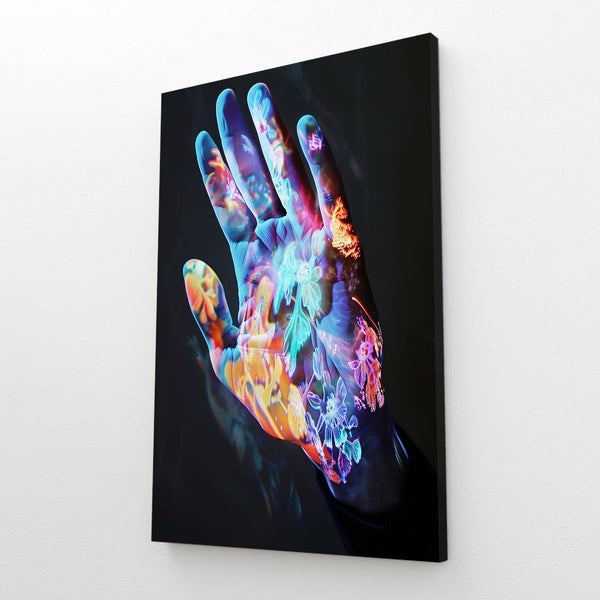 Hand Peace Sign Wall Art  | MusaArtGallery™