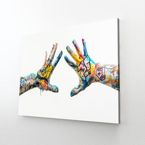 Hand Turkey Art | MusaArtGallery™