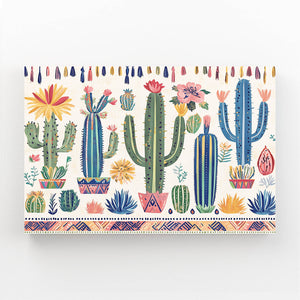 Happy Cactus Art Print