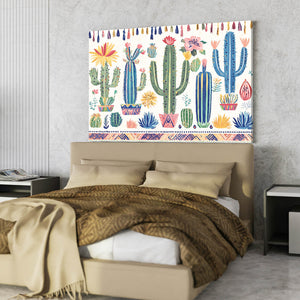 Happy Cactus Art Print