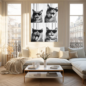 Happy Cat Art | MusaArtGallery™